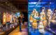 Interior display gallery with glass cases filled with maritime memorabilia and artefacts