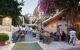 People dining outside in Plaka