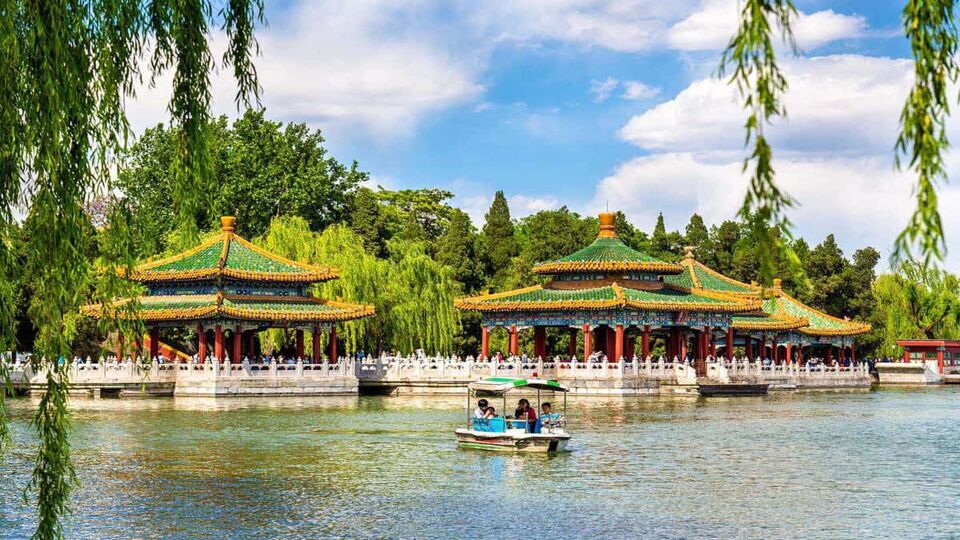 Lakes in Beihai Park