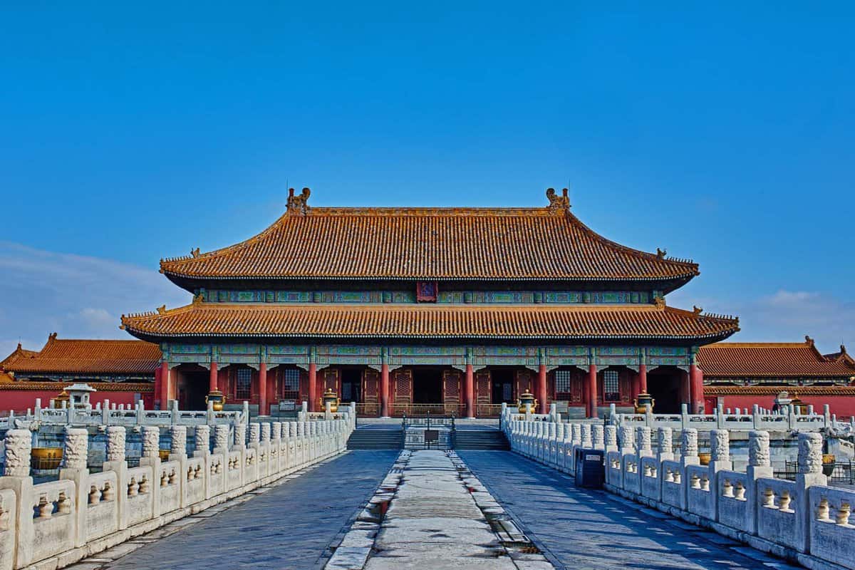 beijing china forbidden city