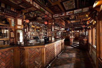 Inside the Duke of York bar in Belfast