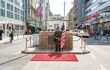 soldier standing guard at checkpoint charlie