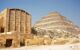 Ancient step pyramid of Djoser (Zoser) at Saqqara plateau, Egypt, near Cairo