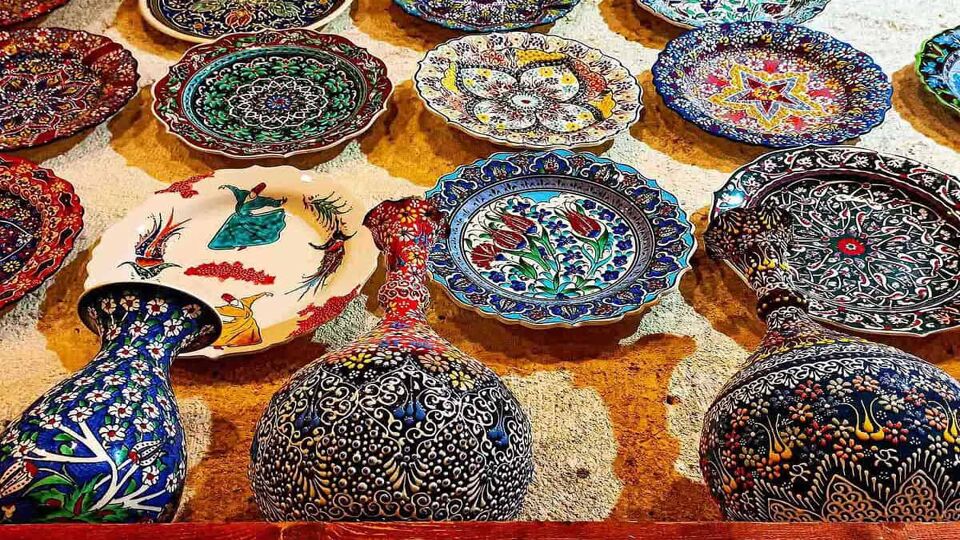 cermaic plates in Avanos, cappadocia
