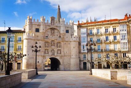 Arch of Santa Maria, Burgos, Castilla y Leon, Spain