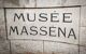 Sign reading 'Musee Massena'