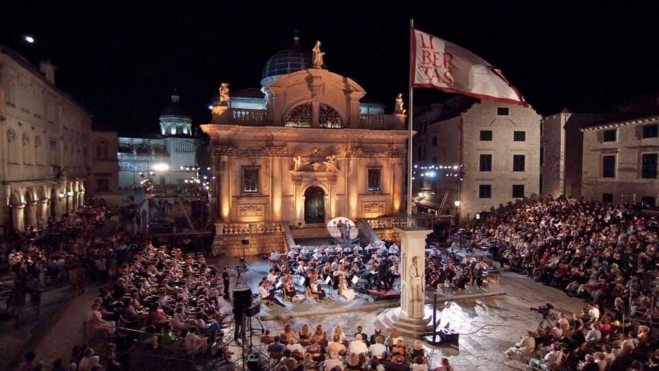 Performance at Dubrovnik Festival