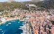 aerial view of Hvar's Old Town