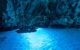 Inside the famous blue cave on Bisevo, Dalmatian Islands