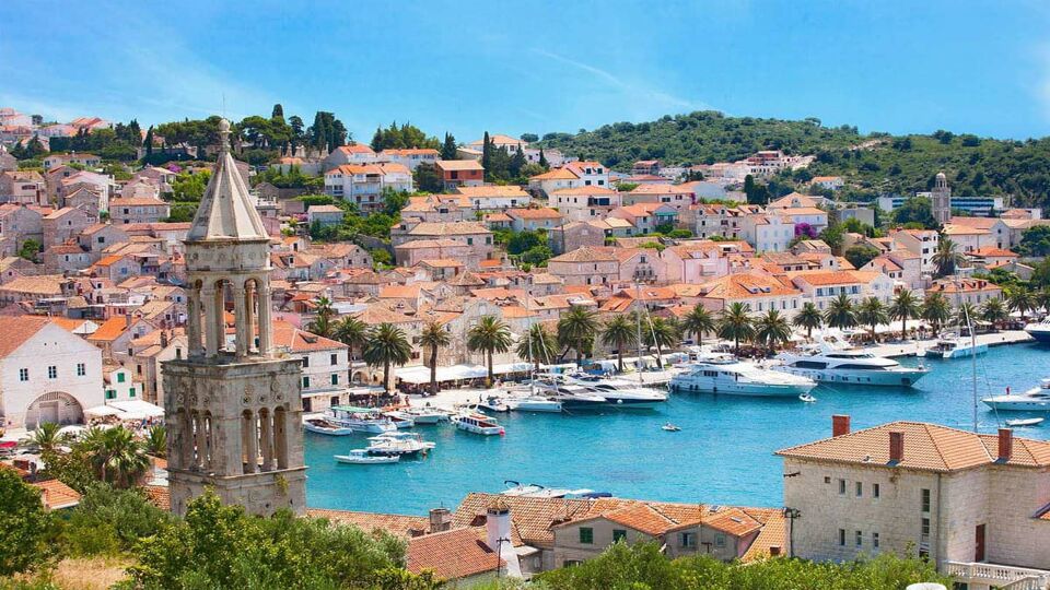 View of Hvar Old Town