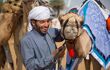 close up of camel trainer