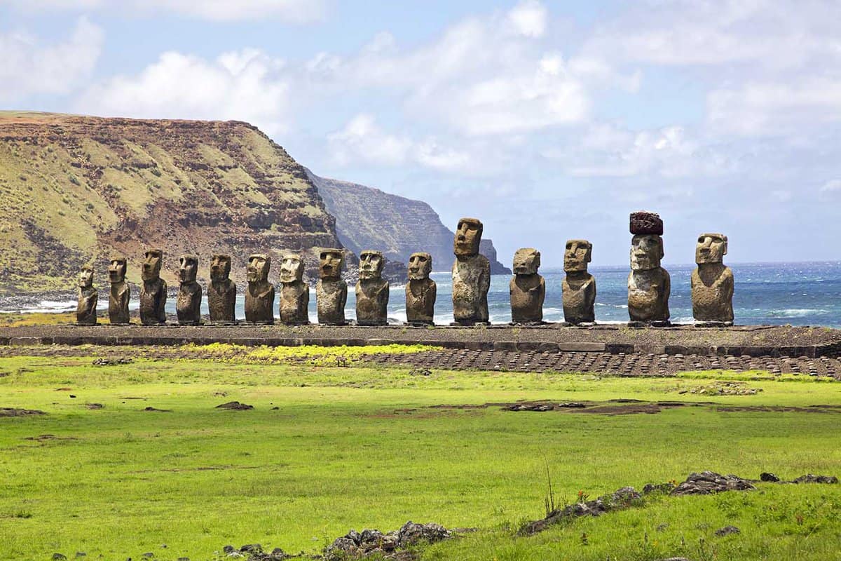Moai of Easter Island (1250-1500 AD)