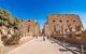 Karnak Temple in Luxor, Egypt. The Karnak Temple Complex, commonly known as Karnak, comprises a vast mix of decayed temples, chapels, pylons, and other buildings in Egypt.