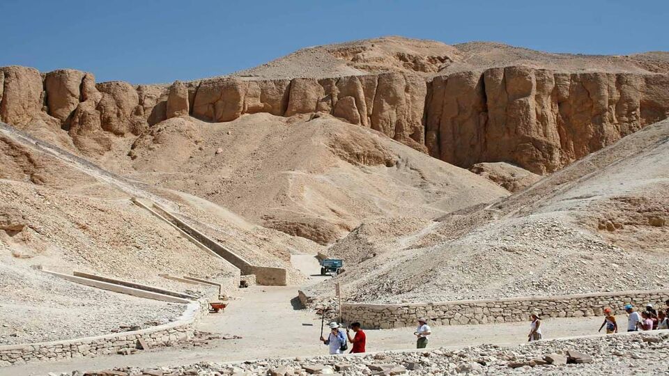 Landscape of the Valley of the Kings