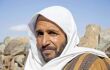 Portrait of a Bedouin Guide on the summit of Mount Sinai in Egypt.