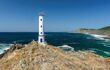 Lighthouse of cape Home, Pontevedra, Spain