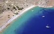 Aerial view down onto Agios Nanou