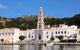 exterior of Monastery of Archangel Michael Panormitis, Symi island, Greece