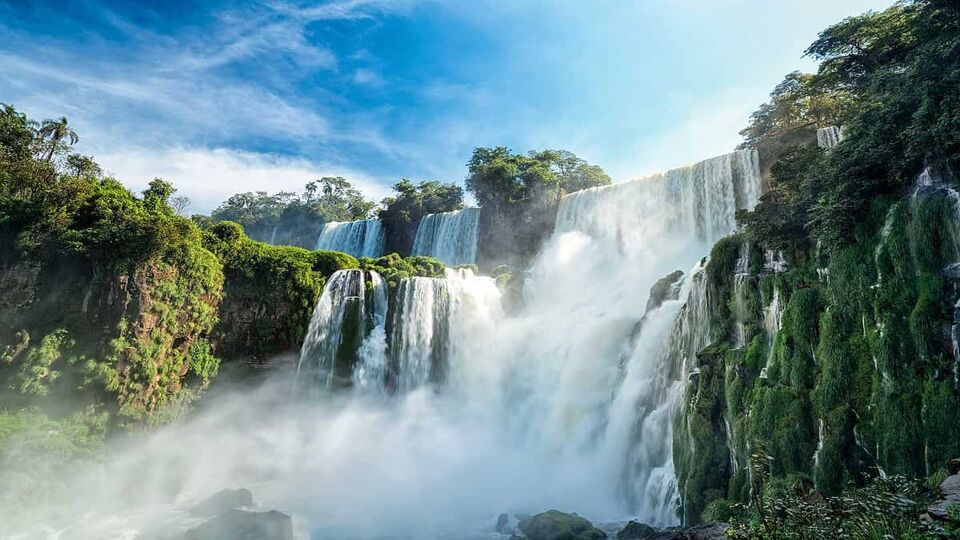 Iguazu falls, 7 wonder of the world in - Argentina