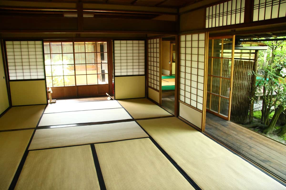Inside traditional room