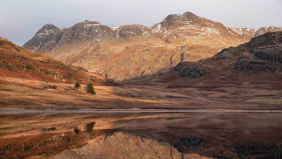 Landscape view of the Pikes in Autumn