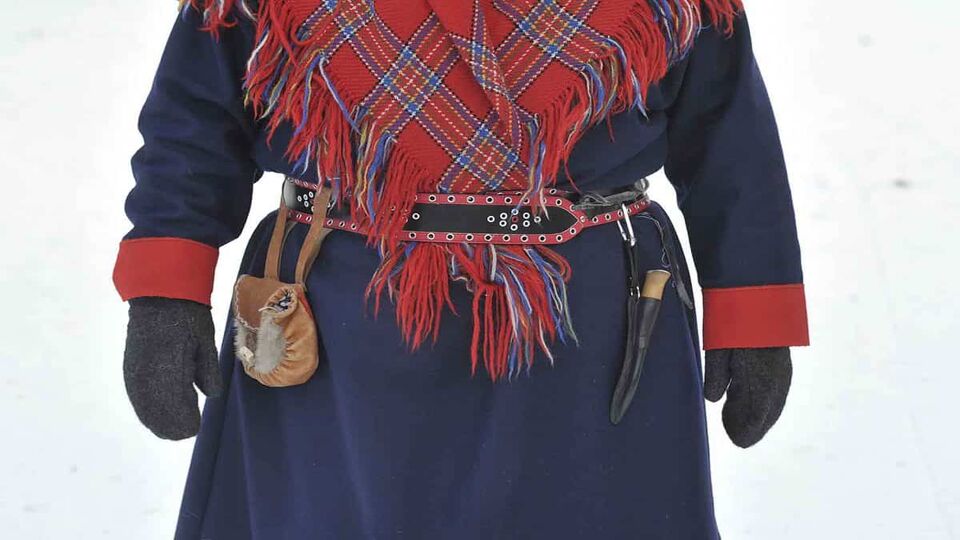 Traditional Sami women's clothing