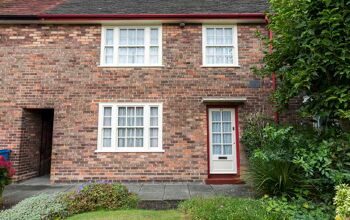 The front of Paul McCartney's childhood home, 20 Forthlin Road, Liverpool