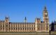 View of the building from the River Thames, showing parliament and Big Ben