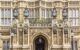 close up of the entrance surrounded by intricate stonework