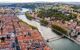 panoramic aerial view,of the beautiful cityscape from above