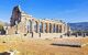 Ruined temple at the ruins of Volubilis, Moroccoa