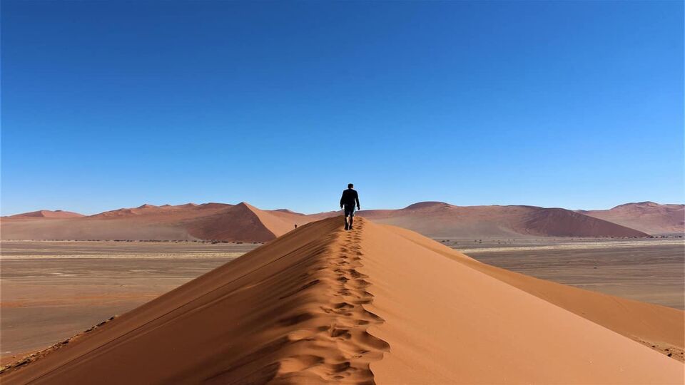 Sossusvlei, Namibia - A Hike on the Red Sand Dunes, Stay Adventurous