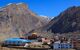 Himalayan view in Muktinath village, Upper Mustang, Nepal