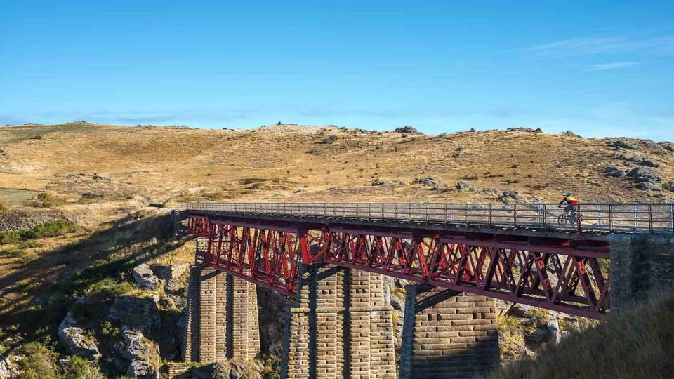 Otago Rail bridge on the Otago Trail