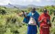 Two local Masaai tribesmen