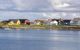 houses on Andenes in Lofoten in Norway