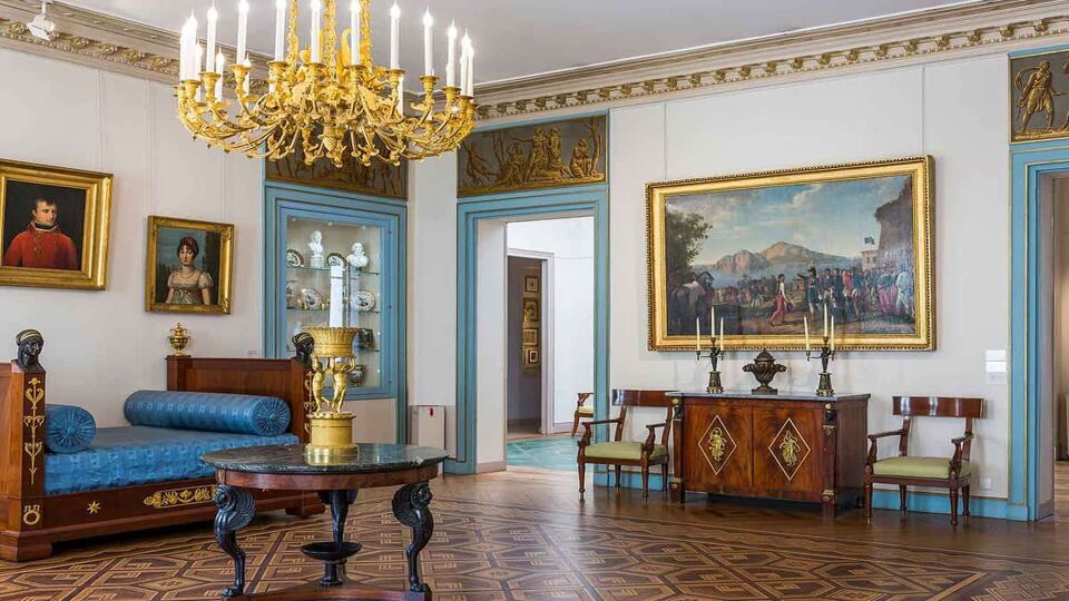 Ornate dining room