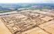 Aerial view of ancient ruins of Chan Chan in Trujillo