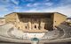 View of the amphitheatre from top of the steps looking down to the stage