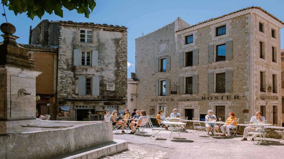 centre of gordes village