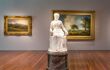 Sculpture and paintings in the De Young Museum of Fine Arts, San francisco
