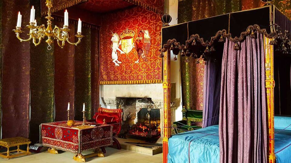 Bedrooms in Stirling Castle