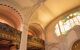 High vaulted ceiling in hotel atrium