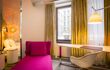 Lounger by window in suite