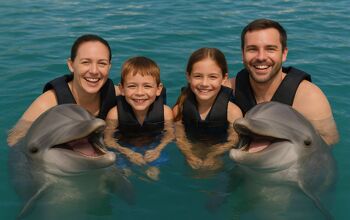 Swim with dolphins at Dolphin Plus, Key Largo, Florida