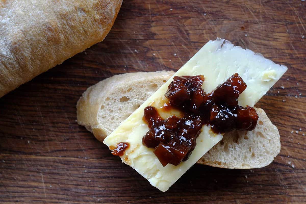 Bread, cheese and pickle - ploughman's lunch