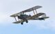 Tiger Moth airplane flying