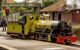 Close up of a steam train locomotive