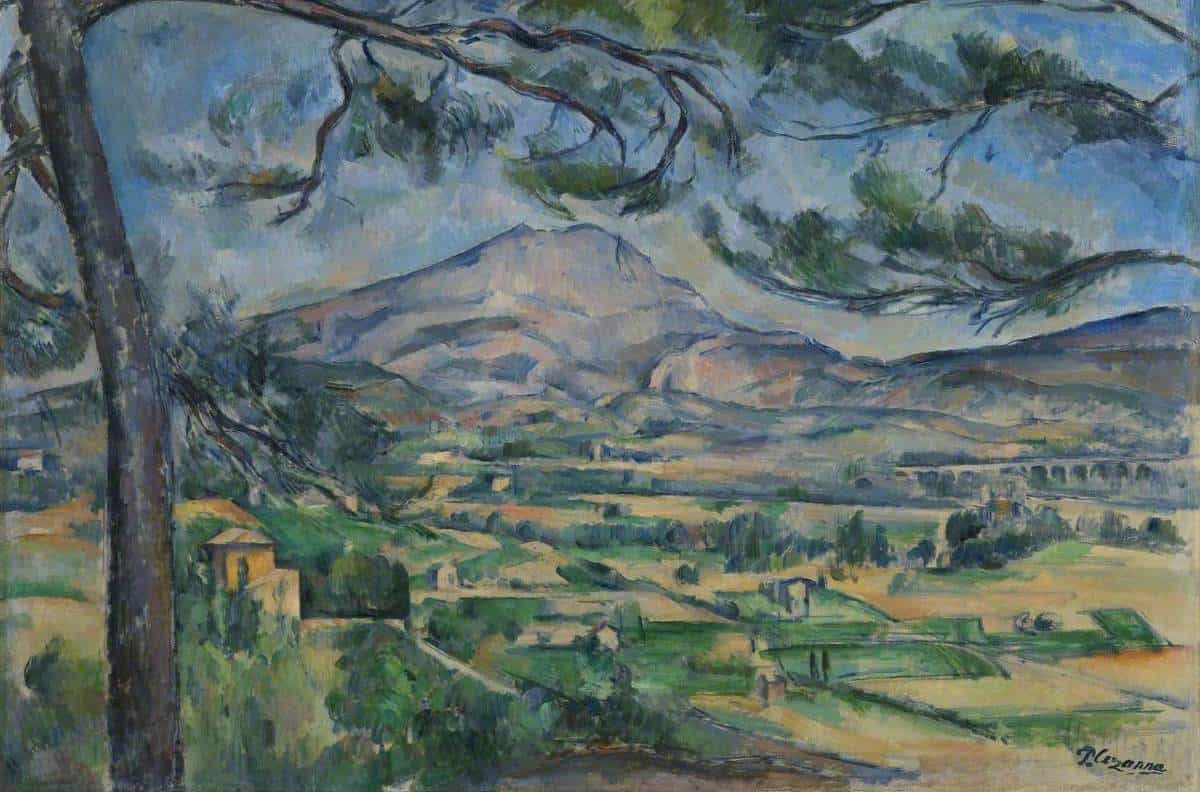 Montagne Sainte-Victoire (c. 1887), by Paul Cezanne