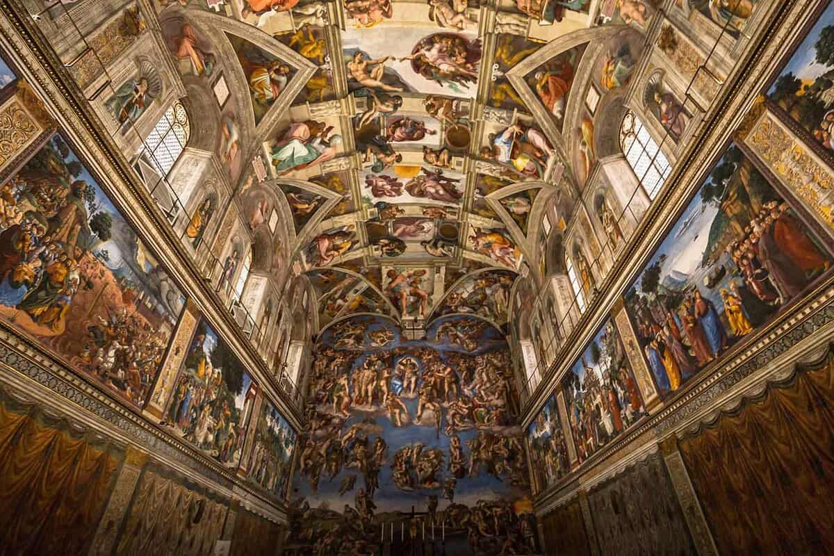 Sistine Chapel (1508-1512), by Michelangelo